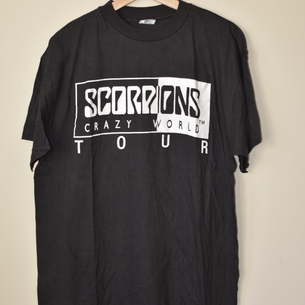 1990 Scorpions Crazy World Tour Local Crew